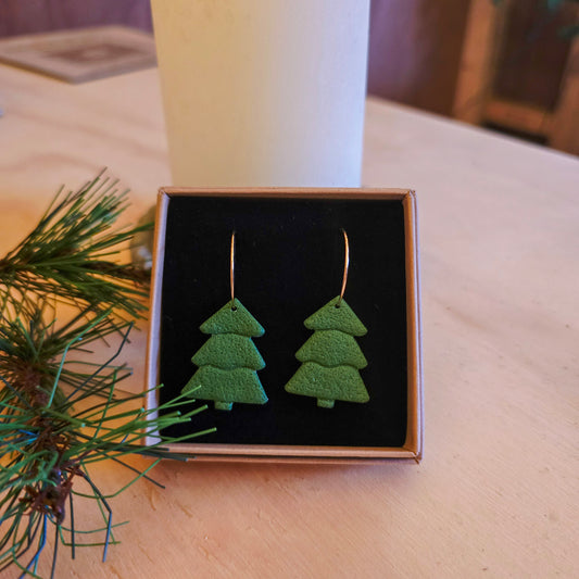 Store juletræer Guld