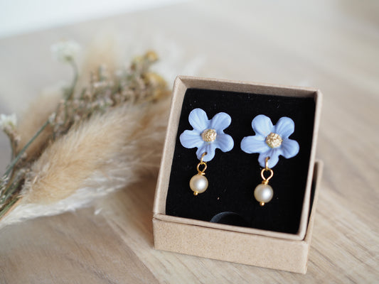 Flora Ørestik m/ perle