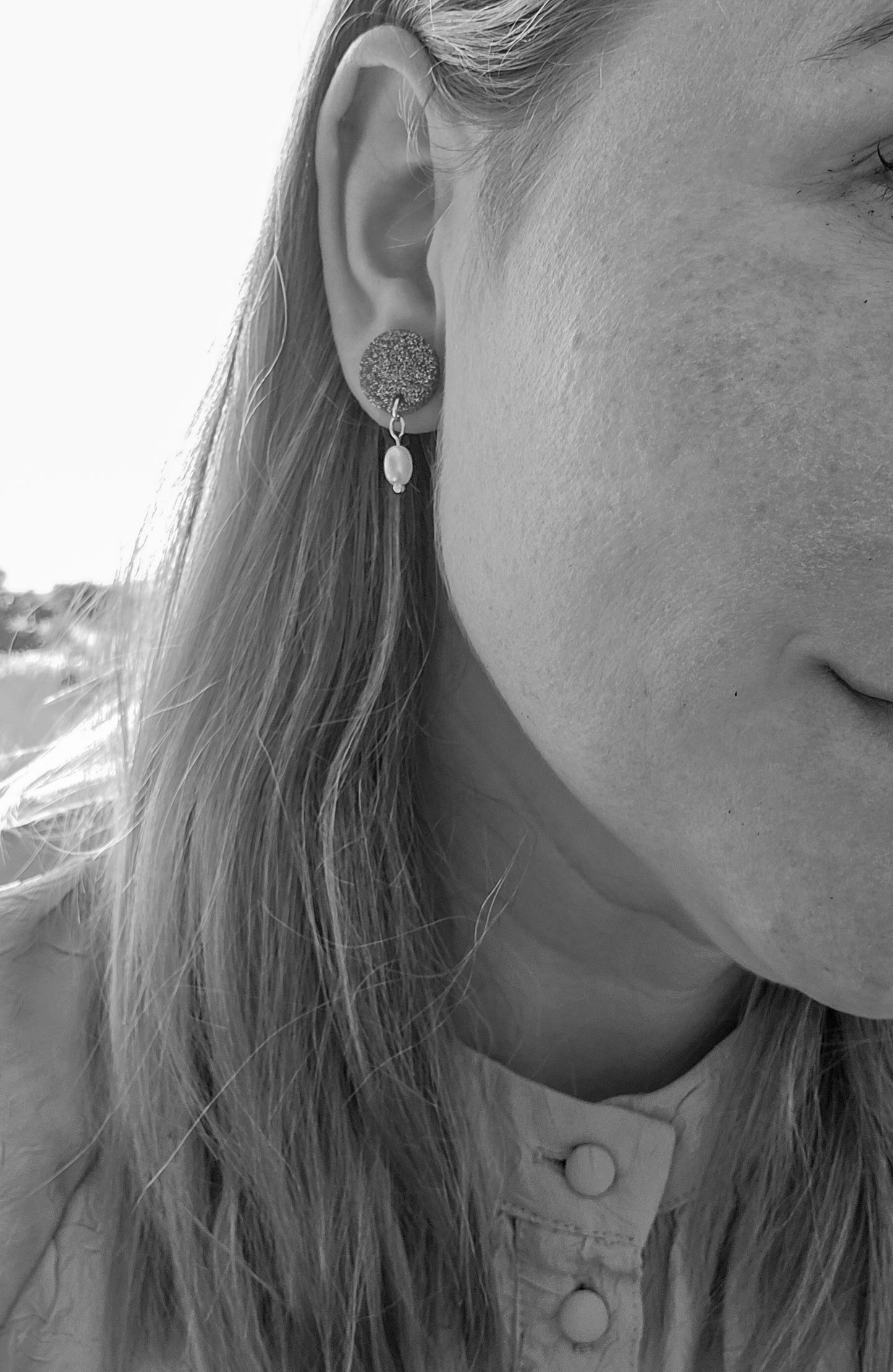 Glimmer Ørestik m./ perle